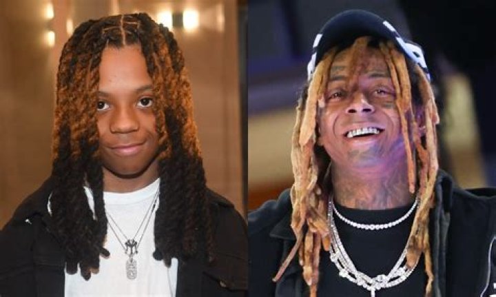 Lil Wayne and MiniMe Son Kameron Carter Cheer on the Lakers Together