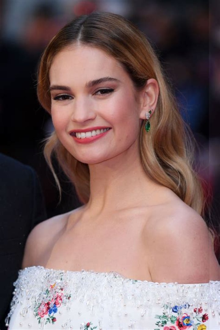 Lily James Measures