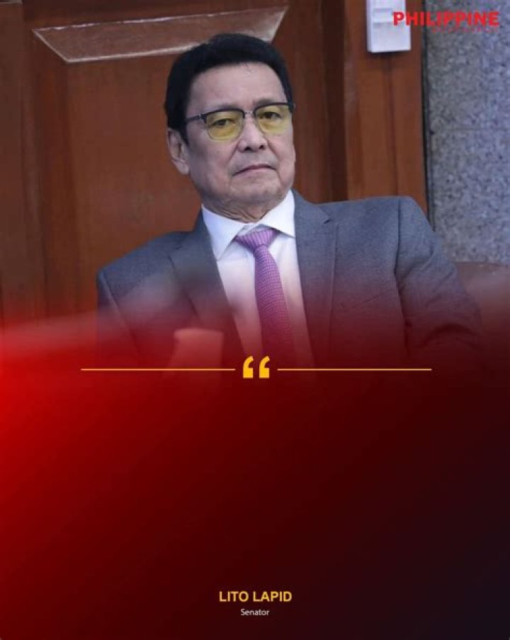 Lito Lapid, No. 1 senator in Palawan