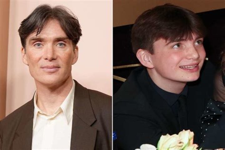 Little Cillian Murphy with dad Brendan Murphy【2020】