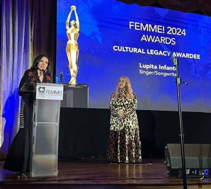 Lupita D&rsquo;Alessio recibir&aacute; el Premio Leyenda en los Latin American Music