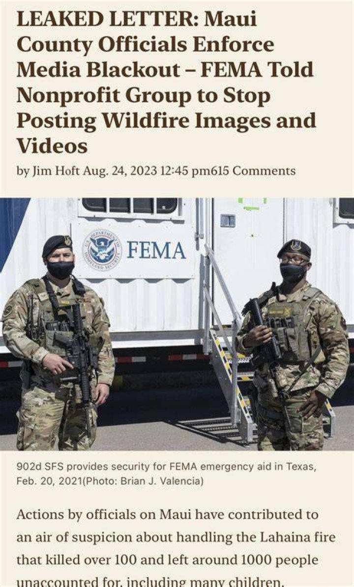Marines Arrest FEMA: The Untold Truth You Need To Know