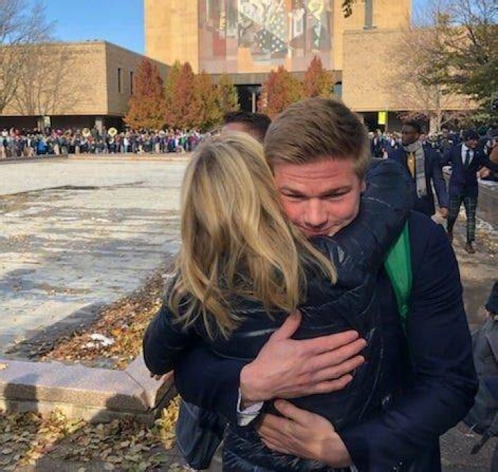 Martha Maccallum Son Notre Dame Football