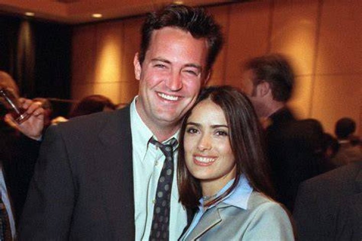Matthew Perry Says Salma Hayek Asked Him to 'Spoon a Little Bit' on Set