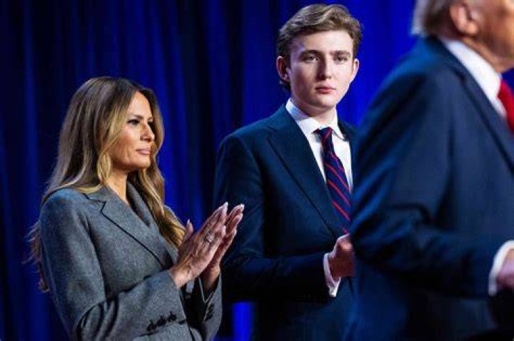 Melania & Barron Trump in Manhattan after Donald Trump's guilty verdict