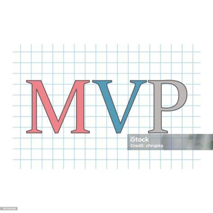 Mvp Acronym On Checkered Paper Sheet Stock Illustration Download
