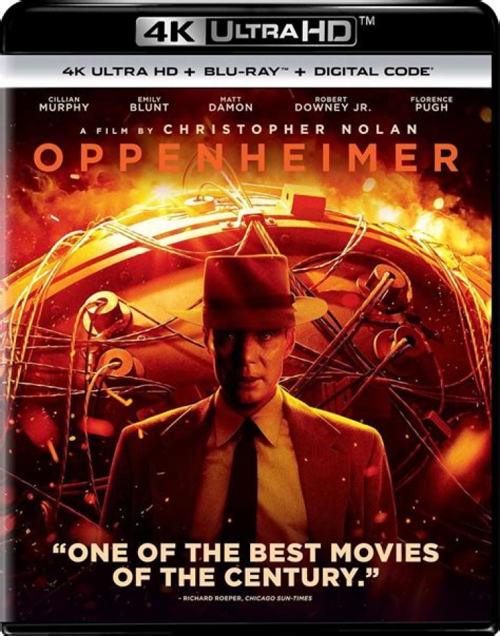 Oppenheimer Digital, 4K Bluray Release Date Set for Christopher Nolan