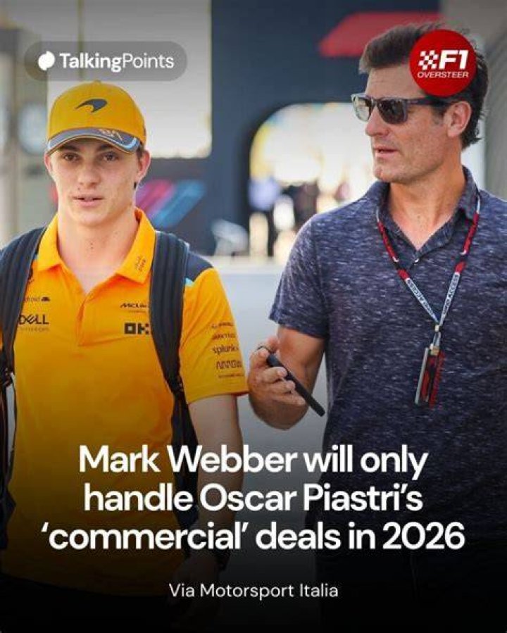 Oscar Piastri How Dusty&rsquo;s coach is helping F1 rising star The
