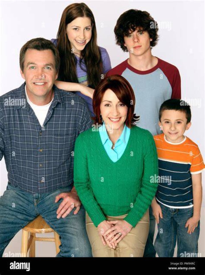 Patricia heaton neil flynn atticus shaffer 10 billeder, stockfotos og