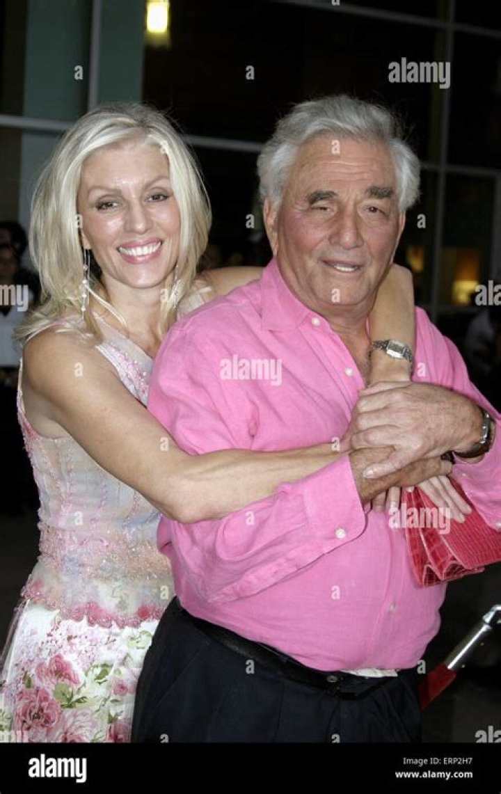 Peter Falk et Shera Danese &agrave; leur mariage en 1977 cr&eacute;dit Ralph