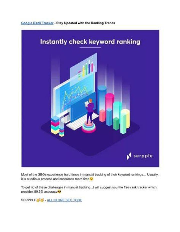 PPT Rank Tracker Stay Updated with the Ranking Trends PowerPoint