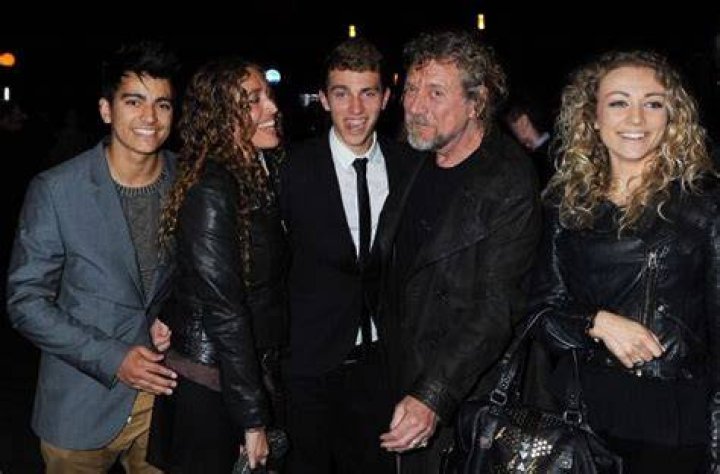 Robert plant and his kids Robert plant led zeppelin, Robert plant
