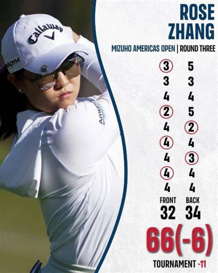 Rose Zhang labeled to lead next generation of women's golf
