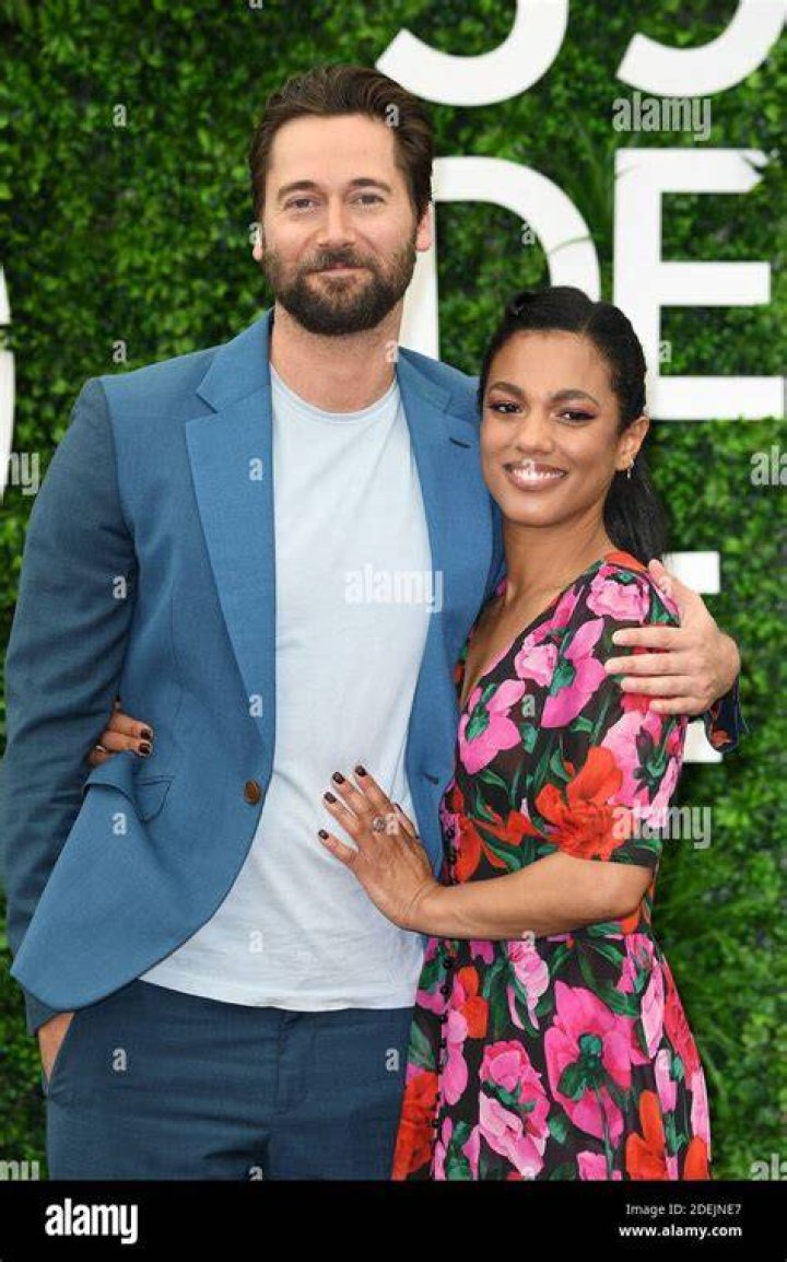 Ryan Eggold and Freema Agyeman attend the opening ceremony of the 59th