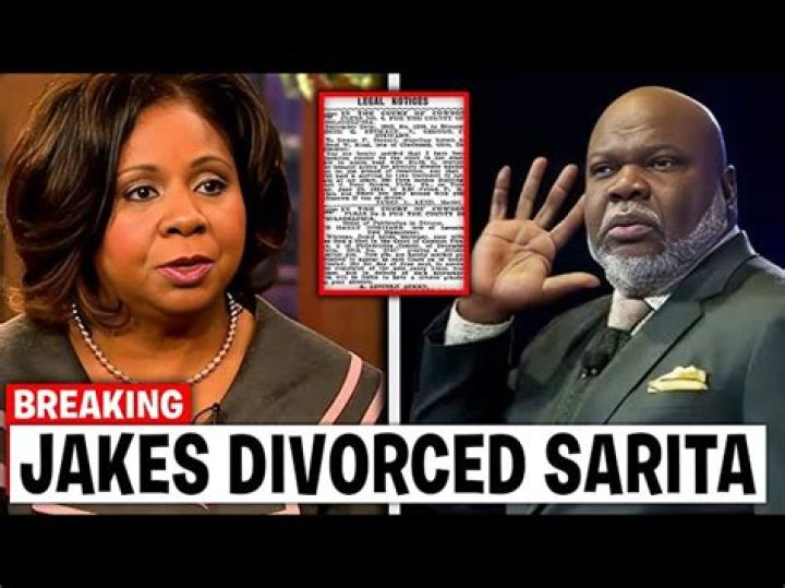 Serita Jakes File For Divorce From Her Husband TD Jakes After