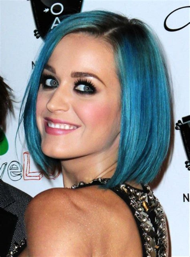 Short blue bob hairstyle Hairstyles Weekly
