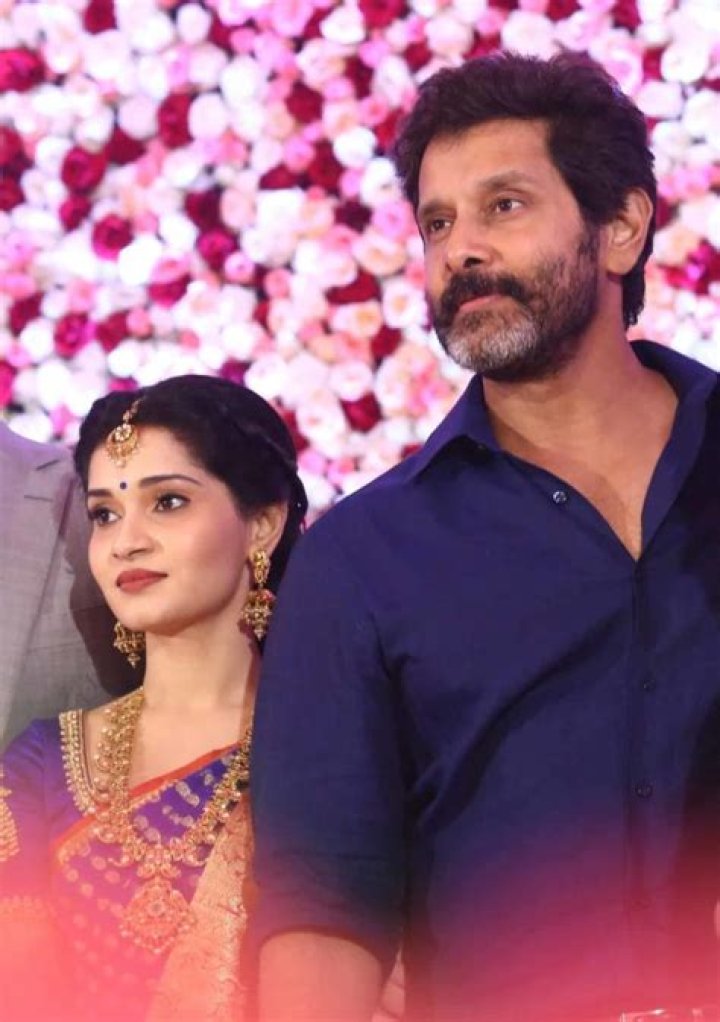 Tamil Actor Vikram And Wife
