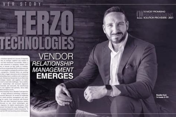 Terzo Wins Most Promising Procurement Solution Provider Terzo