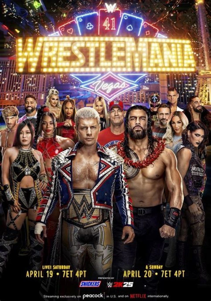 Watch WrestleMania Season 39 Streaming Online Peacock