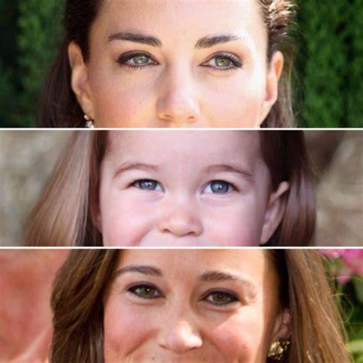 What color are Princess Charlotte's eyes?