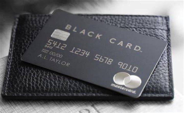 What credit score do you need for a black MasterCard?