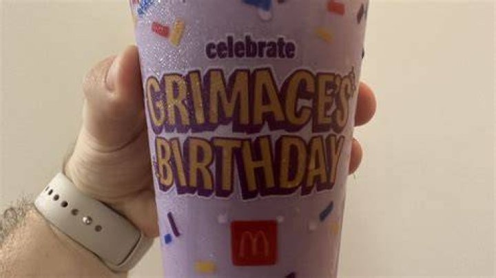 What does Grimace&rsquo;s Birthday shake taste like?