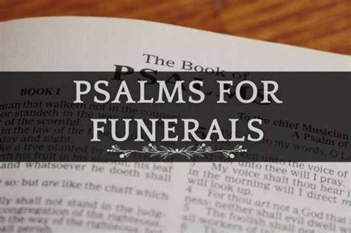 Why is Psalm 23 used at funerals?