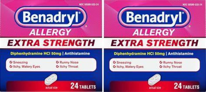 Why was Benadryl taken off the market?