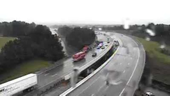 wreck on 385 in simpsonville yesterday