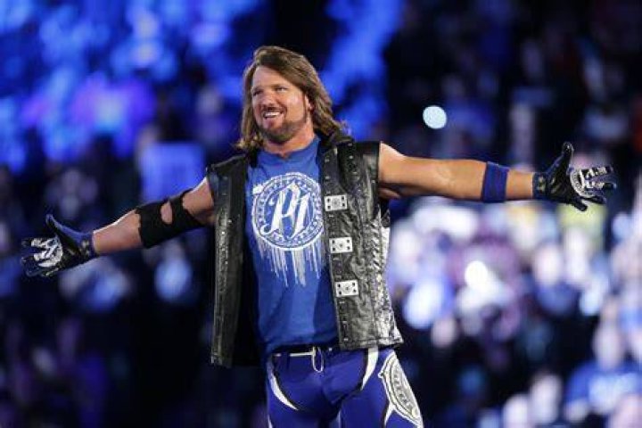 WWE Superstar AJ Styles (Allen Jones) and his wife Wendy Jones at the
